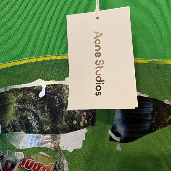 ACNE STUDIOS + Martin LaBorde sweatshirt New w Tags - Picture 4 of 7